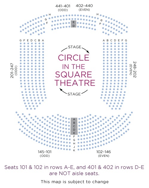 Circle In The Square Seating Chart